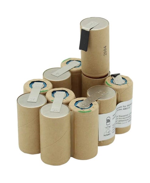 Ersatz-Akku passend für Kress ABS132 13,2 Volt 1500mAh, NiMH Akkupack zum Selbsteinbau