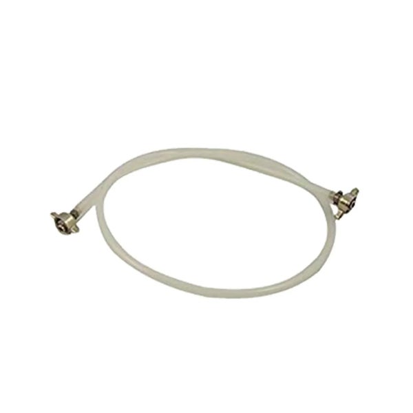 Flexibler Schlauch mit zwei Metallanschlussstücken für Sanitärinstallationen