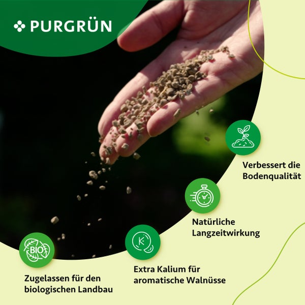Purgrün Bio-Walnussbaum-Dünger 1 kg
