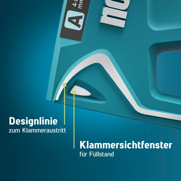 Novus Tools Handtacker J-11, 4-8 mm Typ A, Hobby-Tacker geeignet für Feindrahtklammern 030-0471