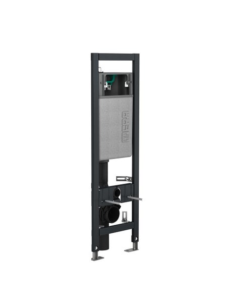 Mepa Vorwandelement für Wand WC mit Spülkasten und Montagerahmen zur Installation von Hänge WC