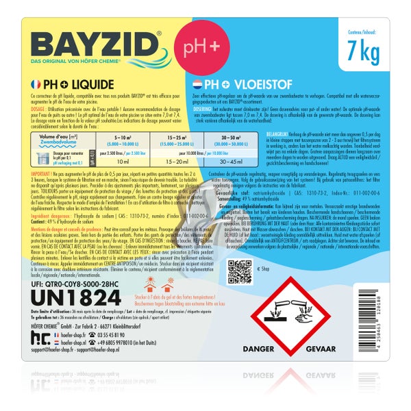 Bayzid Multitabs 6in1 für Pools ab 10 Kubikmeter im 5 Kilogramm Eimer