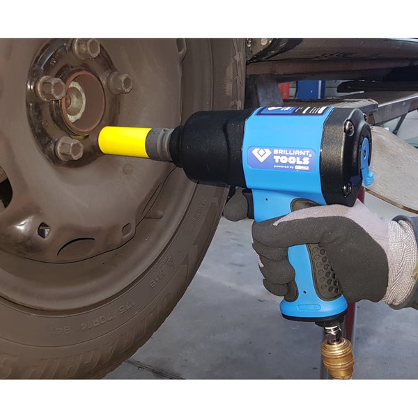 KS Tools Logo, Darstellung eines Torx-Bits mit Maßangaben für Länge und Durchmesser