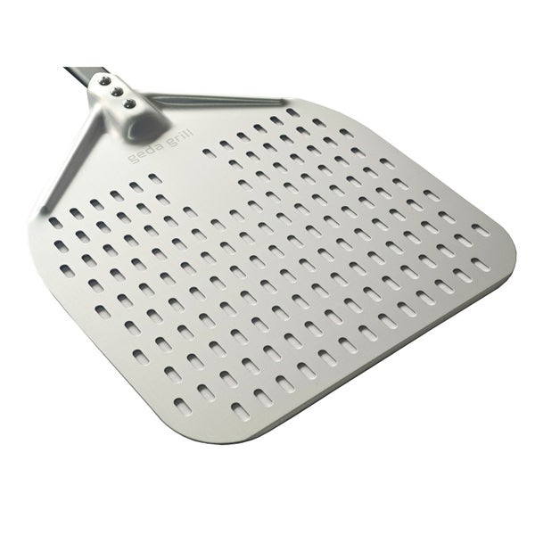GEDA Grill Curva Aluminium Pizzaschieber 30cm, eloxiert, perforiert, abnehmbar