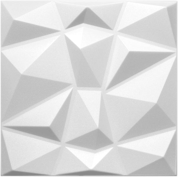 Polystyrol XPS Styropor 3D Paneelen Deckenpaneelen Dekoren 50x50cm 3mm stärke Diamant Weiß