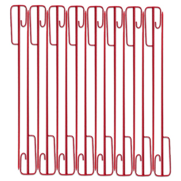 Fangzaun Set Orange 50m 7,5kg +16 Absperrleinenhalter Baustellen Absperrzaun