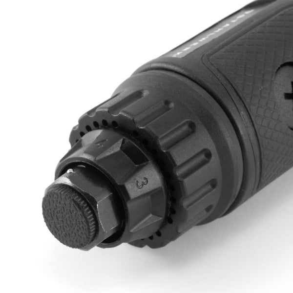 Detailansicht eines Schraubendrehers mit Drehmomenteinstellung