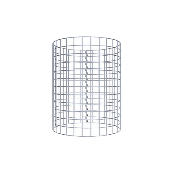 Gabionensäule Durchmesser 47 cm MW 5 x 5 cm rund - Höhe: 60 cm