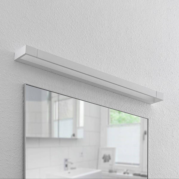 ,schwenkbar (spritzwassergeschützt (Modern) in Weiß aus Aluminium (1 flammig, ) - Bad Wandleuchten Spiegelleuchte Badezimmer Wandbeleuchtung Badezimmerleuchte