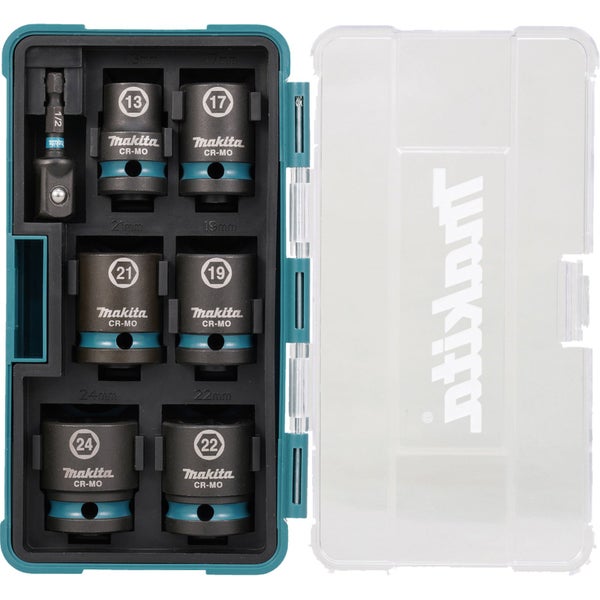 Makita E-16592 Steckschlüssel-Set 7tlg. 1/2