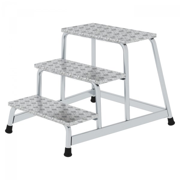 Aluminium Tritt mit drei Stufen