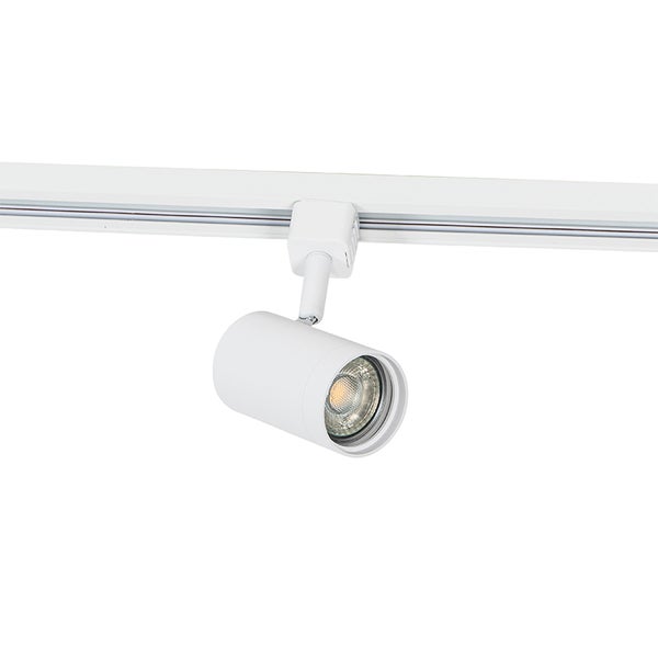 LED Schienenstrahler für 1 Phasen Stromschienensystem in Zylinderform