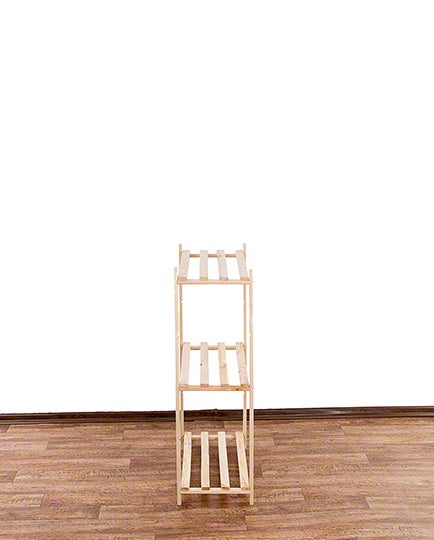 PROREGAL Holzregal Timbercraft HxBxT 90 x 65 x 28,5 cm Fachlast 35 kg 3 Fachboden 1,4 cm Dickes Kiefernholz Natur