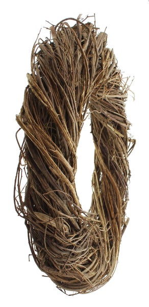 FRANK FLECHTWAREN | Großer Kranz, NATURMATERIALIEN, ca. Ø 47 cm, Innen-Ø 30 cm