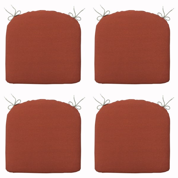 Sitzkissen Panama terra - Ca. 46x48 cm - 4er-Set