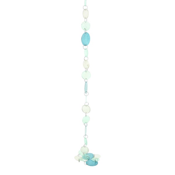 FRANK FLECHTWAREN | Capizgirlande Bubbles, H: 110 cm, CAPIZ, METALL