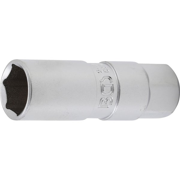 Blauer Druckluftschlauch mit Schnellkupplung