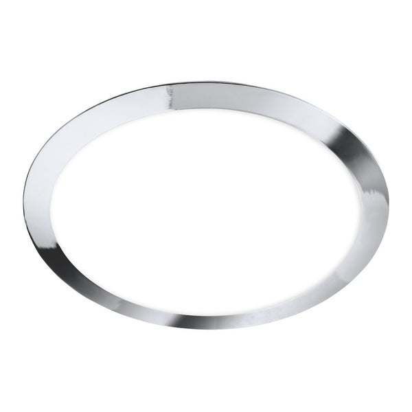 LED Deckenleuchte, chrom, IP44, 1xLED/12W