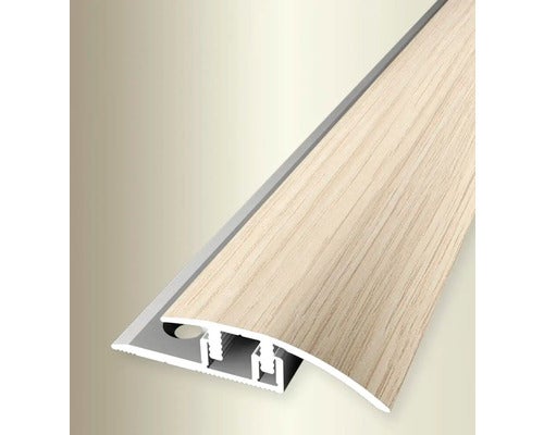 Ausgleichsprofil 576H Alu mit Holzdekor H33 Eiche gekalkt 90 cm