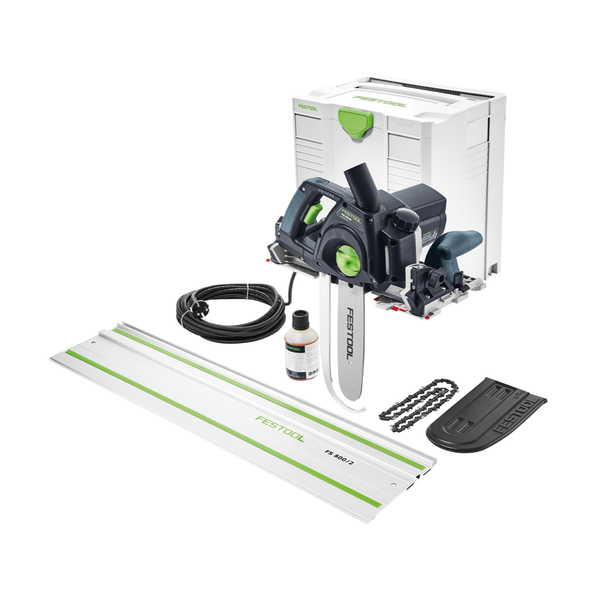 Festool Univers Kettensäge mit Zubehör und Transportkoffer