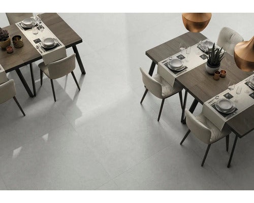 Wand- und Bodenfliese Pamesa Cromat perla 60x60 cm matt