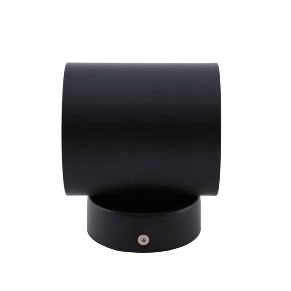 Schwarze Wandleuchte