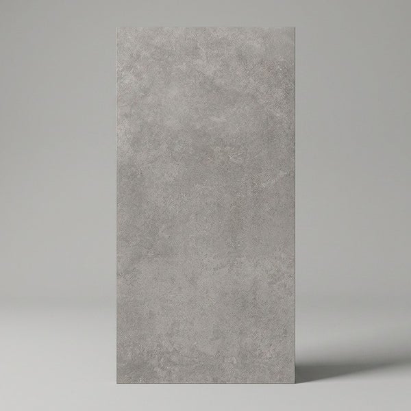 Rechteckige Fliese in Betonoptik für Wand und Boden