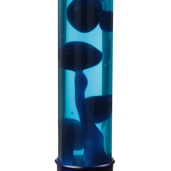 Dekorative Lavalampe mit fließendem Wachs