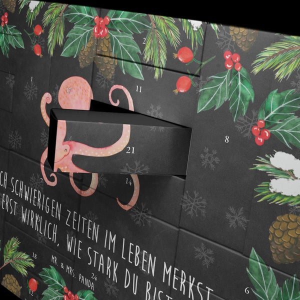 Mr. & Mrs. Panda Befüllbarer Adventskalender Tintenfisch - Schwarz