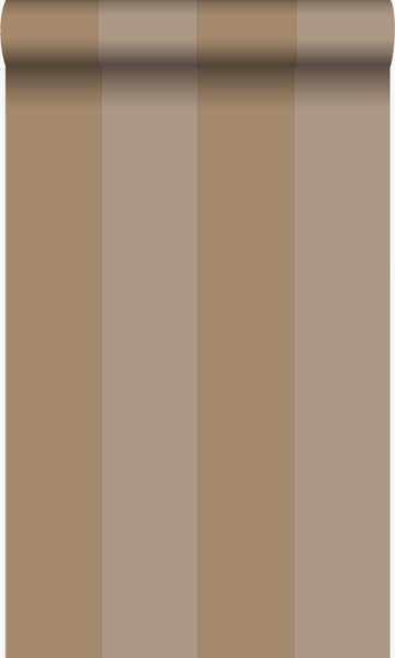 Origin Wallcoverings Tapete Streifen Beigebraun - 53 cm x 10.05 m - 345420