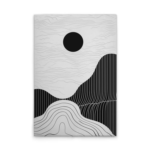 Dekoratives Wandbild mit abstraktem Landschaftsmotiv