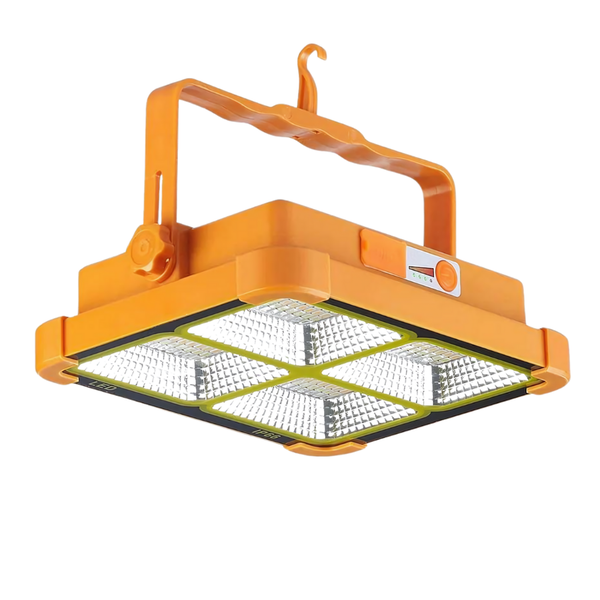 LED-Baustrahler mit Tragegriff und Aufhängehaken