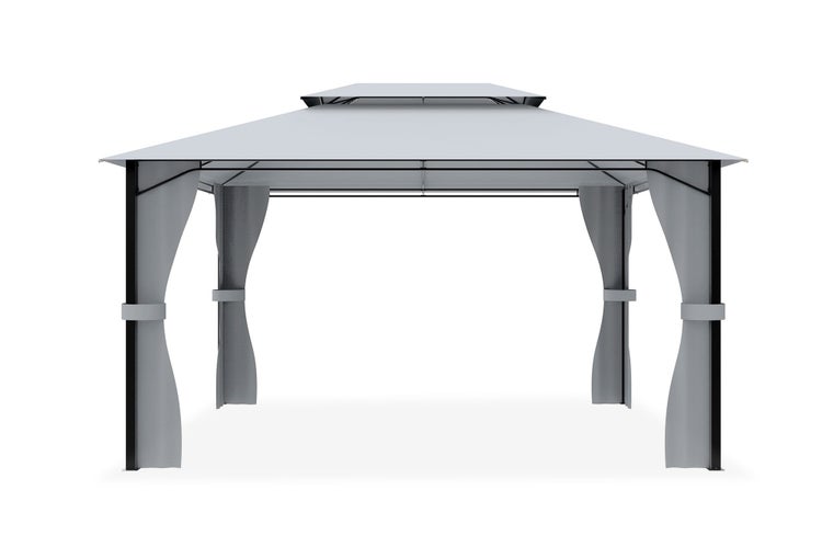 Gartenpavillon SAO 400S300 Hellgrau