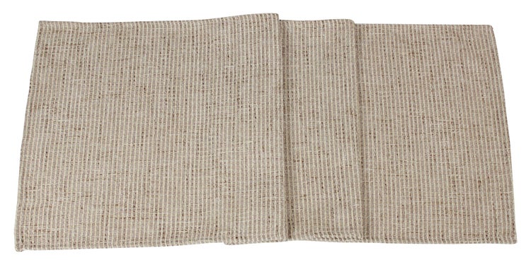 FRANK FLECHTWAREN | Tischläufer Rustikal, CHENILLE, 40 x 140 cm