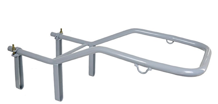Bauschutt-Rutschsystem Sirl XXL 7-teilig – Profi-Schuttrutsche mit Einfülltrichter & Stahlhalterung, 6,38 m