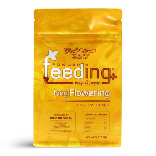 Green House Seed Co Powder Feeding Langblühend Dünger, 1 kg Packung
