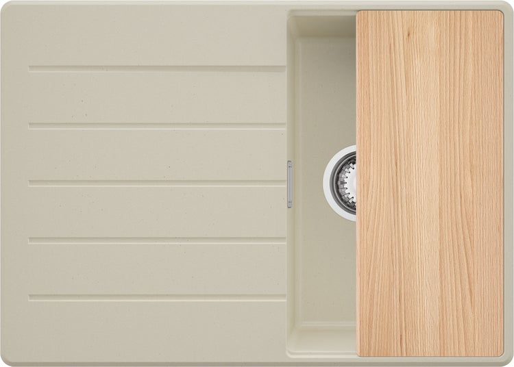 Spüle mit Abdeckung