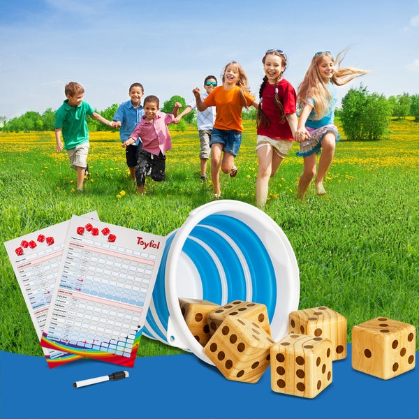 Toyfel Chuck Würfelspiel Kiefernholz