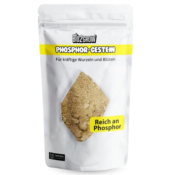 Packung Bio2Grow Phosphor Gestein für kräftige Wurzeln und Blüten