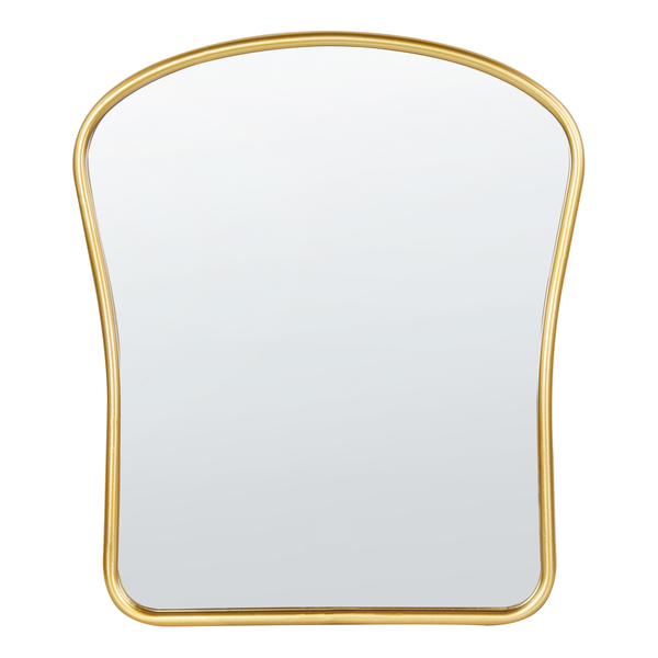 Wandspiegel NOTH 45 cm 53 cm Metall Gold