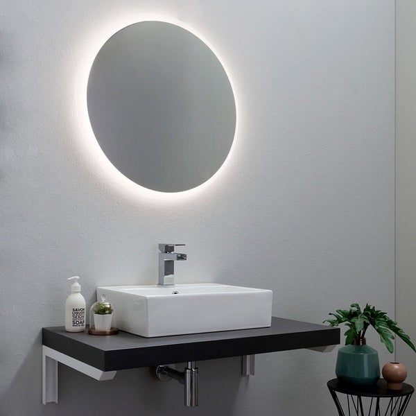 Runder Hintergrundbeleuchteter Spiegel mit LED-Licht Durchmesser 70 cm