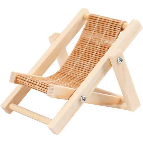 Creativ Company  Liegestuhl, L 9,5 cm, B 7,5 cm, 1 Stk