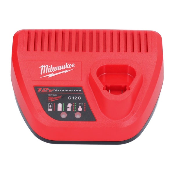 Milwaukee C 12 C Akku Ladegerät für 12 Volt Lithium Ionen Akkus