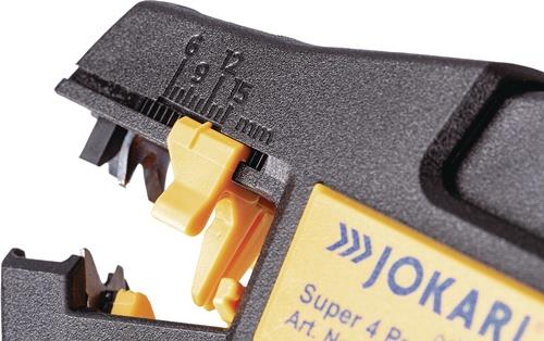 JOKARI Automatikabisolierzange Super 4 Pro L.163mm 0,2-6mm² - 20200