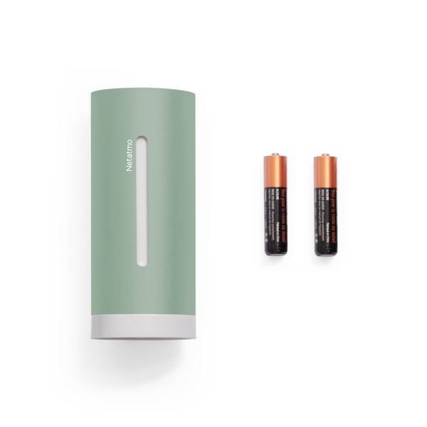 Netatmo intelligenter Innensensor mit zwei Batterien