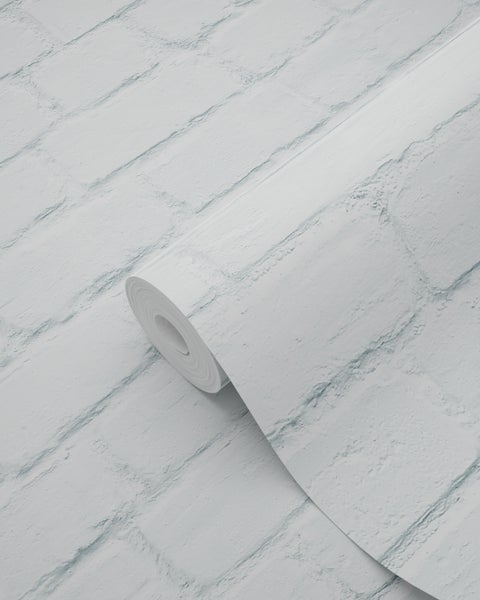 Rolle Tapete mit Ziegelmuster