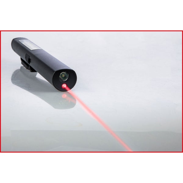 KS TOOLS LED COB Stripe Inspektionslampe 350 Lumen mit UV-Spot LED und Laserpointer - 150.4400