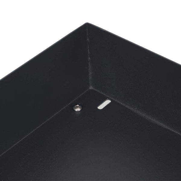 Detailansicht einer Ecke mit Schraube