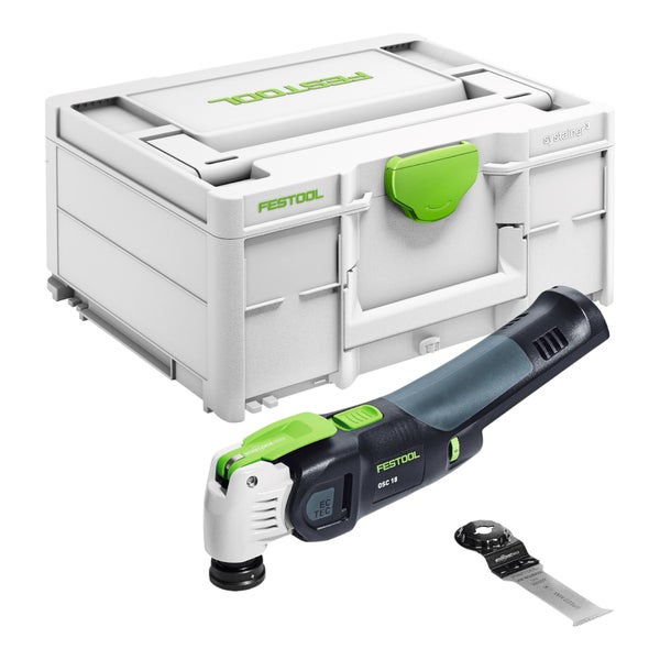 Festool Akku-Oszillierer VECTURO OSC 18 inklusive Systainer und Sägeblatt.