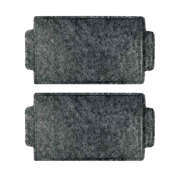 Aktivkohlefilter als Ersatz für Miele DKF19-1 / 9231860 (2 Stück)